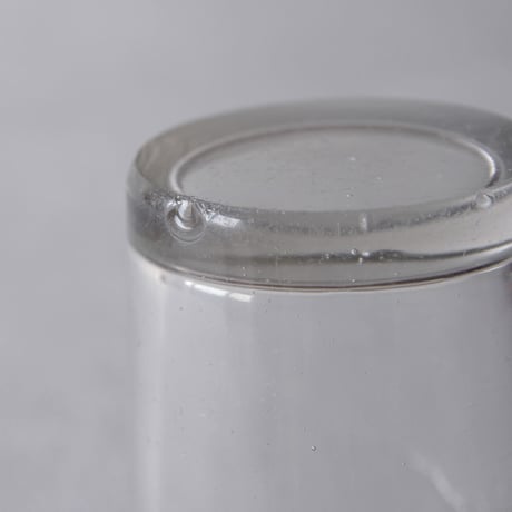 フランスの肉厚の古いグラス FRANCE／GLASS F63