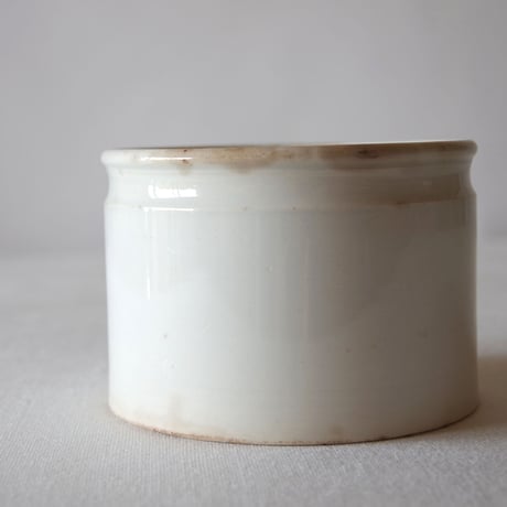 クレイユ エ モントロー／綺麗に枯れた大きめのポット CREIL ET MONTEREAU／POT C257