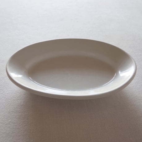 フランスの小さくて枯れた素朴なオーバルプレート FRANCE／OVAL PLATE F207