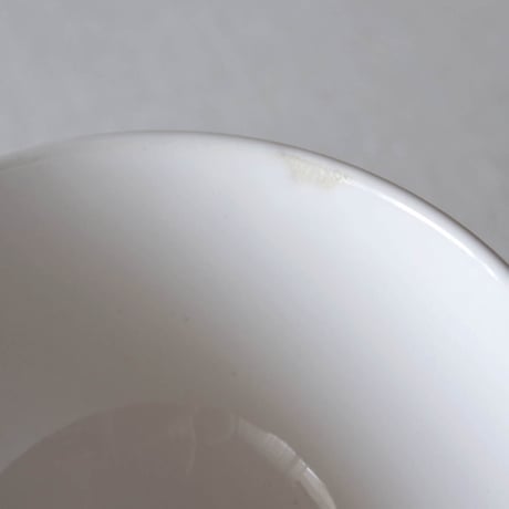 フランスの白釉のカフェオレボウル FRANCE／BOWL  F72