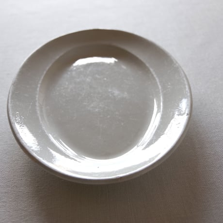 ジアン／枯れた小ぶりのオーバルプレート GIEN／PLATE G61