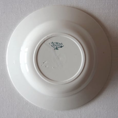クレイユ エ モントロー／深さのある美しいプレート CREIL ET MONTEREAU／PLATE C215