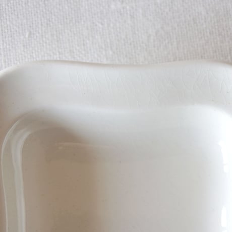 ウエッジウッド／繊細で美しいディネットスクエア型の深皿 WEDGWOOD／DINETTE PLATE  WEDG72