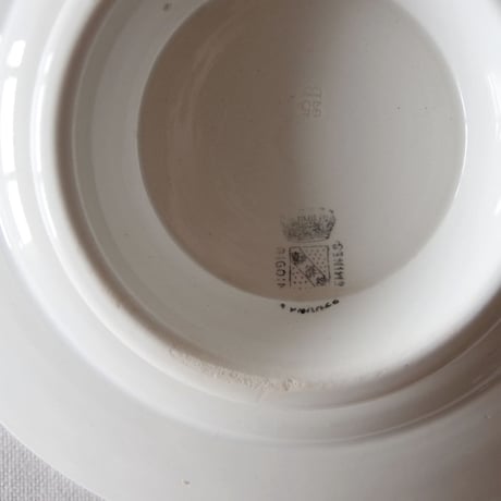 ディゴワン サルグミンヌ／とろんと柔らかい雰囲気のコンポティエ DIGOIN SARREGUEMINES／PLATE  S48
