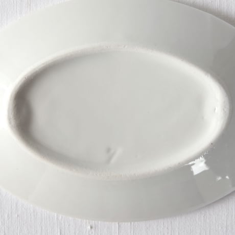 フランスの古い小さなオーバルプレート FRANCE／OVAL PLATE F317