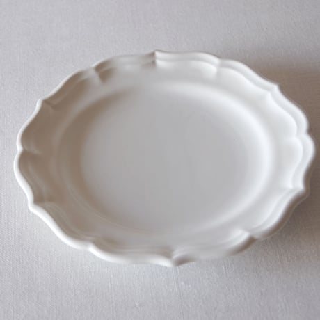ジアン／ぽてっとやわらかい花リムプレート GIEN／PLATE G36