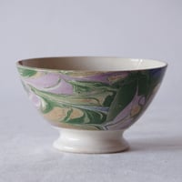 ディゴワン サルグミンヌ／マーブル模様のカフェオレボウル DIGOIN SARREGUEMINES／BOWL S4