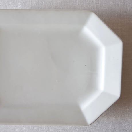 フランスのとろんと美しいオクトゴナルオーバルプレート FRANCE／OVAL PLATE F169