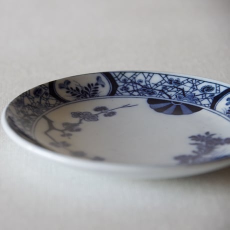 クレイユ エ モントロー／ジャポンシリーズのとても小さなソーサ CREIL ET MONTEREAU／PLATE C169