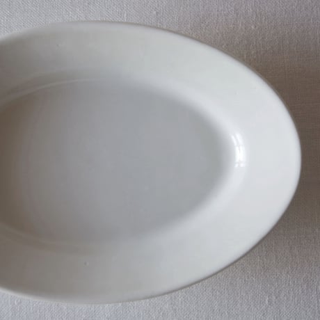 フランスの小さくて枯れた素朴なオーバルプレート FRANCE／OVAL PLATE F207