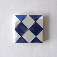 デルフト／古い市松紋のタイル  DELFT／TILE D2