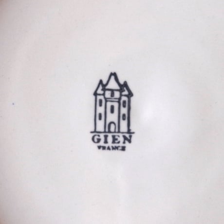 ジアン／ぽてっとやわらかい花リムプレート GIEN／PLATE G44