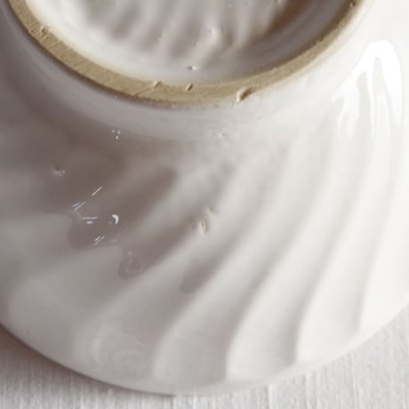 フランスの白釉のカフェオレボウル FRANCE／BOWL F288