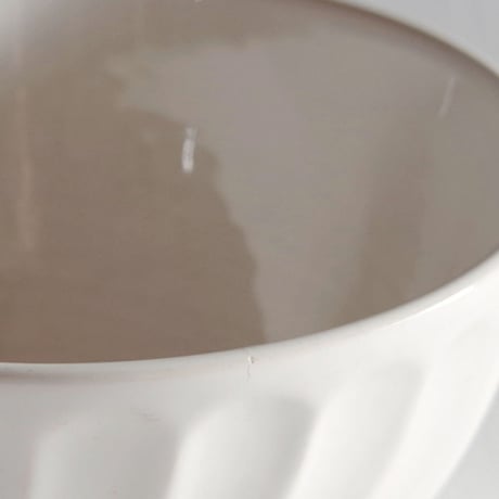 フランスの白釉のカフェオレボウル FRANCE／BOWL F288