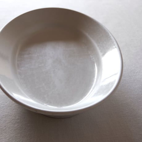 フランスの使い込まれた素朴な厚いオーバルプレート FRANCE／OVAL PLATE F167