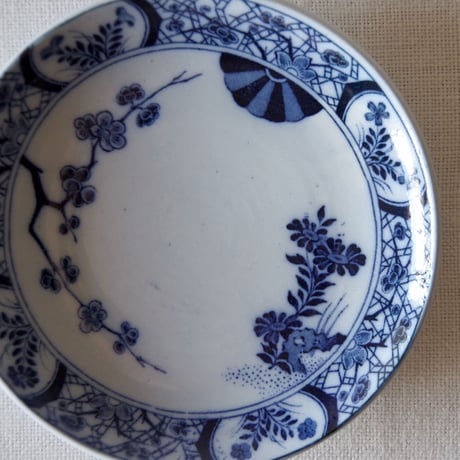 クレイユ エ モントロー／ジャポンシリーズのとても小さなソーサ CREIL ET MONTEREAU／PLATE C169