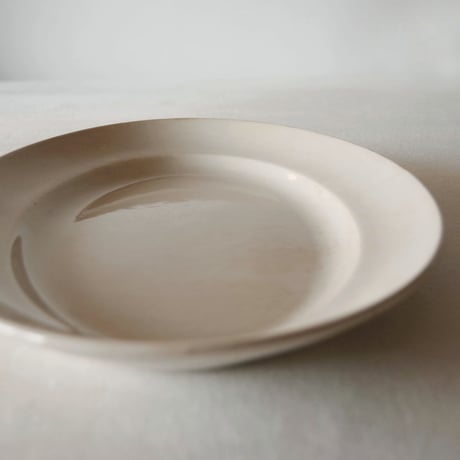クレイユ エ モントロー／とろんと優しく枯れたオーバルプレート CREIL ET MONTEREAU／PLATE C198