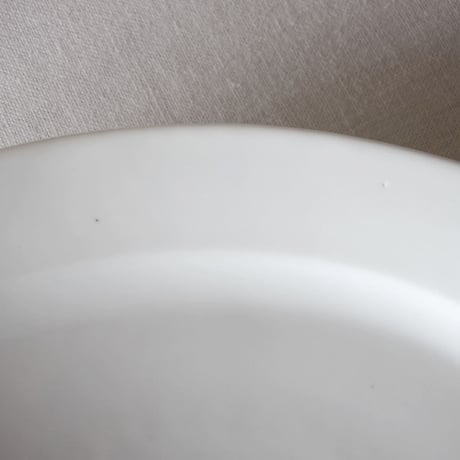 フランスの優美な古いオーバルプレート FRANCE／OVAL PLATE F157