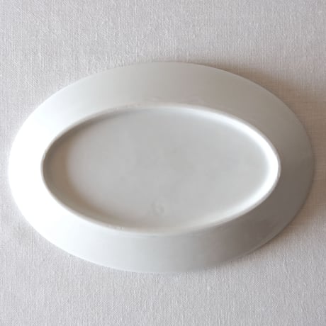 フランスの古い小さめのオーバルプレート FRANCE／OVAL PLATE F152