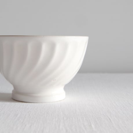 フランスの白釉のカフェオレボウル FRANCE／BOWL F288
