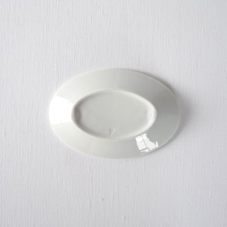 フランスの古い小さなオーバルプレート FRANCE／OVAL PLATE F317