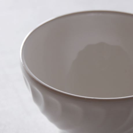 フランスの白釉のカフェオレボウル FRANCE／BOWL  F64
