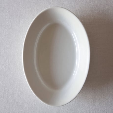 フランスの小さくて枯れた素朴なオーバルプレート FRANCE／OVAL PLATE F207