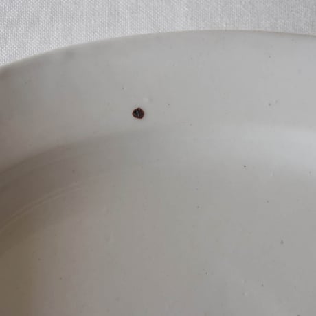 フランスのしっとりとした古いオーバルプレート FRANCE／OVAL PLATE F74