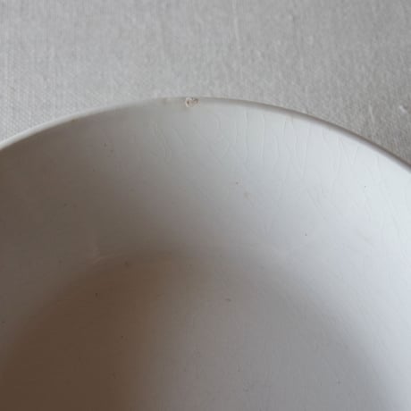 ジアン／さり気無く可憐な枯れた浅いボウル GIEN／BOWL G86