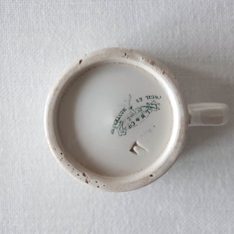 クレイユ エ モントロー／凛としたデミタスカップ CREIL ET MONTEREAU／DEMITASSE CUP C113