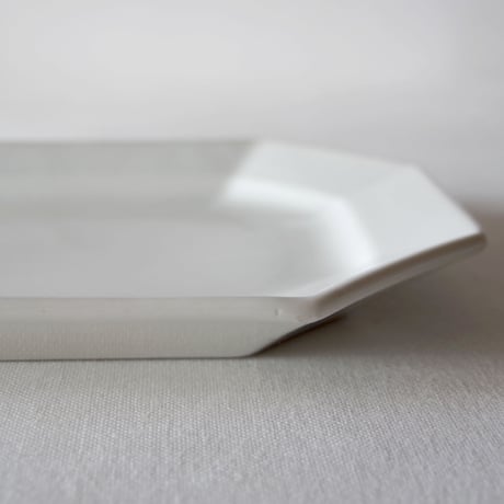 フランスのとろんと美しいオクトゴナルオーバルプレート FRANCE／OVAL PLATE F169