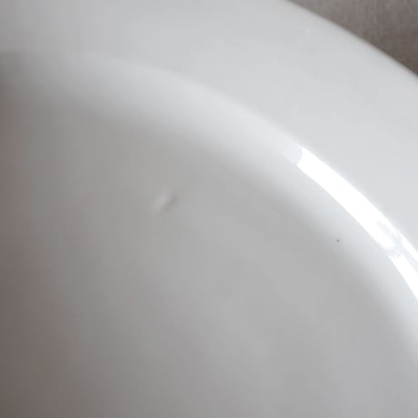 フランスの優美な古いオーバルプレート FRANCE／OVAL PLATE F157