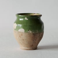 南仏の緑釉のポット SOUTHERN FRANCE／POT  SF10