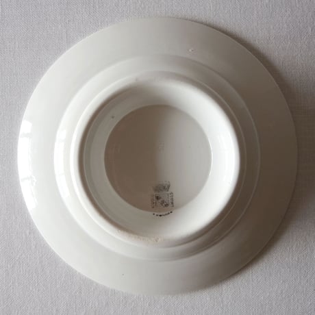ディゴワン サルグミンヌ／とろんと柔らかい雰囲気のコンポティエ DIGOIN SARREGUEMINES／PLATE  S48
