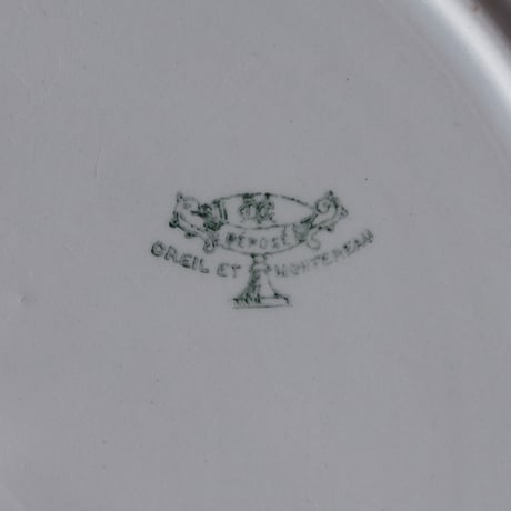 クレイユ エ モントロー／プレート CREIL ET MONTEREAU／PLATE C27