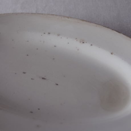フランスの小さな古いオーバルプレートFRANCE／OVAL PLATE F5