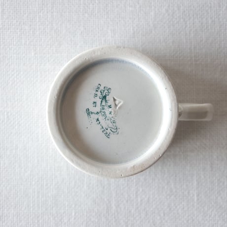 クレイユ エ モントロー／凛としたデミタスカップ CREIL ET MONTEREAU／DEMITASSE CUP C108