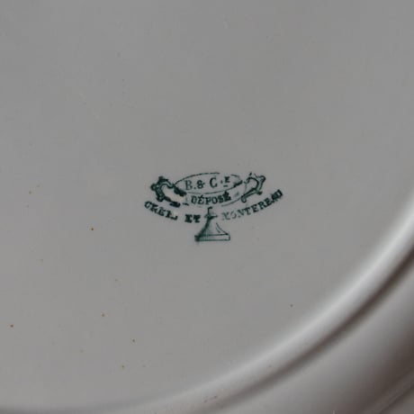 クレイユ エ モントロー／プレート CREIL ET MONTEREAU／PLATE C23