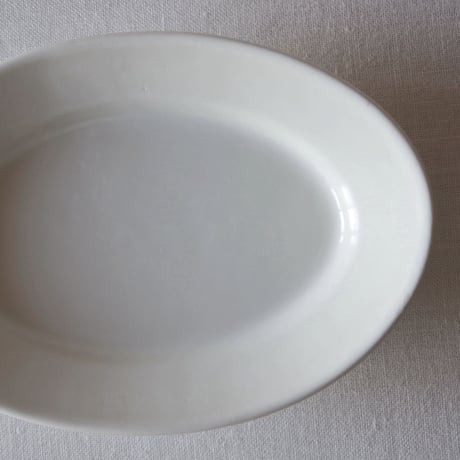 フランスの小さくて枯れた素朴なオーバルプレート FRANCE／OVAL PLATE F207