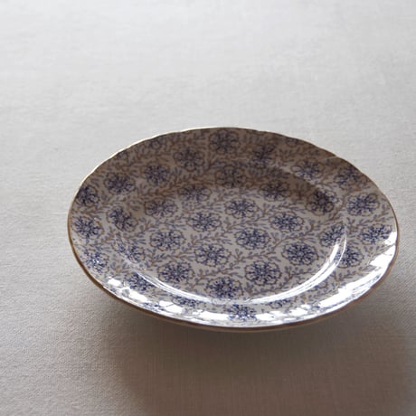 ボルドー／シックで可憐なデザートプレート BORDEAUX JOHNSTON & CIE／PLATE B54