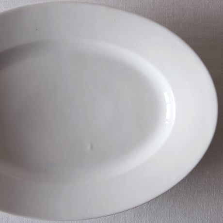 フランスの優美な古いオーバルプレート FRANCE／OVAL PLATE F157
