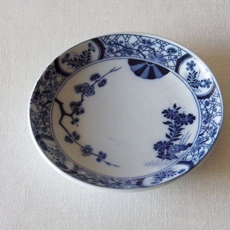 クレイユ エ モントロー／ジャポンシリーズのとても小さなソーサ CREIL ET MONTEREAU／PLATE C169