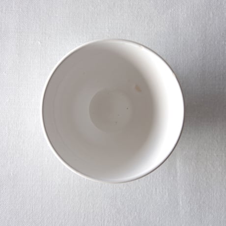 フランスの白釉のカフェオレボウル FRANCE／BOWL  F64