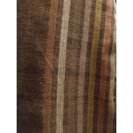 Wワンピース　こげ茶ストライプ　　　　　　　　　　【No．3605-5233】