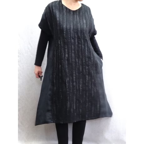 Wワンピース　黒　　　　　　　　　　　　　　　　　【No．3603-5172】