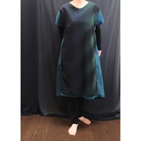 Wワンピース　グリーン　　　　　　　　　　　　　【No．3503-4932】