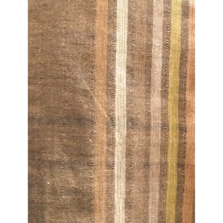 Wワンピース　こげ茶ストライプ　　　　　　　　　　【No．3605-5233】