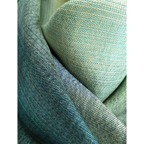 グラデーションシルクストール　グリーン紺　　　　　【No．3701-5381】