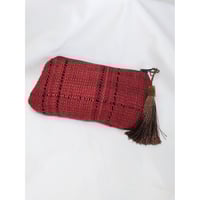 横長ポーチ　赤　　　　　　　　　　　　　　　　　　【No．3612-5349】