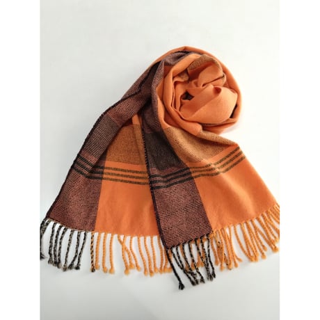 カシミアストール　カドミウムオレンジ　　　　　　　【No．3609-5265】